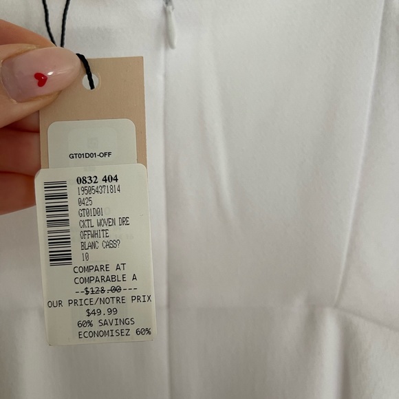 BCBGeneration | Brand New with Tags | White party dress - Picture 3 of 4